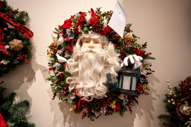 The Festival of Trees returns to Orlando Museum of Art for its 37th year with wreaths and more on Nov. 9, 2023. The event, a fundraiser for the museum, goes on Nov. 11-19. (Patrick Connolly/Orlando Sentinel)