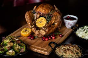 It's always a festive Thanksgiving at Raglan Road, which offers its full menu alongside holiday favorites, plus entertainment! (Courtesy Raglan Road)